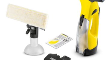 Pencereler için elektrikli süpürge, mümkün mü? Silecek lastiği KARCHER WV5 premium